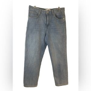 Ella Moss high wasted, straight, light washed jeans. Size 10/30